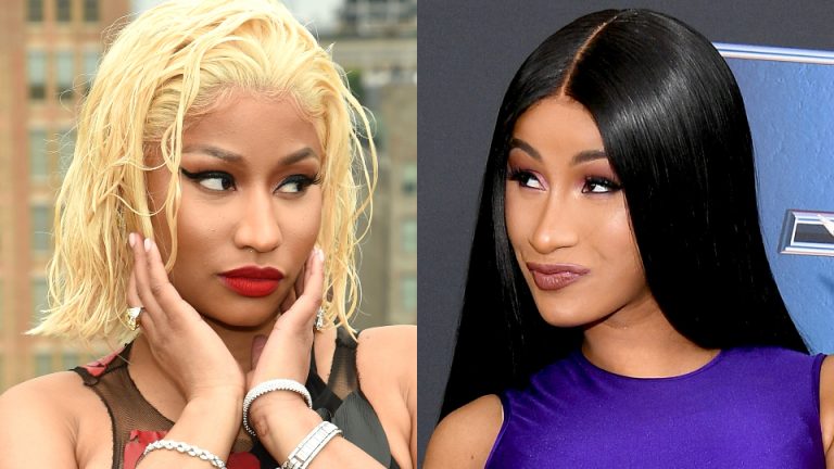 Cardi B and Nicki Minaj 