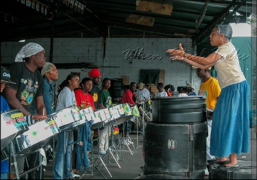 Mrs. Regan Mendes conducts New Dimension Steel Orchestra performing Poet and Peasant Overture (Franz Von Suppe)