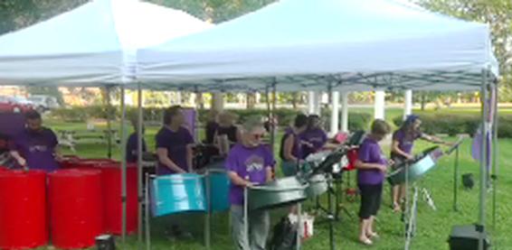 Panstorm performs in Bangor, Maine