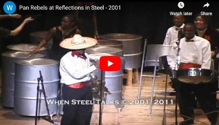 Pan Rebels Steel Orchestra at 2001 Reflections in Steel concert