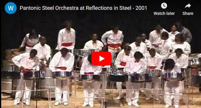 Pantonic Steel Orchestra at 2001 Reflections in Steel concert