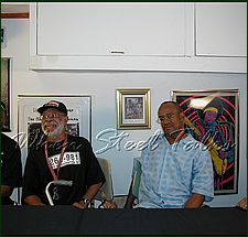 Clive Bradley, Pelham Goddard at the WST Arrangers’ Forum in New York.