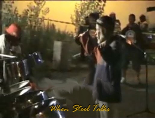 Pantonic Steel Orchestra with arranger Clive Bradley